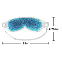 TheraPearl Máscara de ojos que cambia de color, Azul (versión antigua)., TheraPearl Eye Mask, Eye-ssential Mask with Flexible Gel Beads for Hot Cold Therapy, Best Spa Eye Wrap for Puffy Eyes, Non Toxic Compress for Swollen Eyes, Relaxation, Hot Cold Ice P