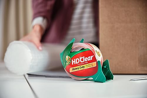 Duck Brand HD Clear High Performance Packaging Tape,