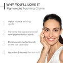 Bioderma | Pigmentbio Foaming Cream Limpiador Iluminador 200ml | Exfolia e ilumina la piel con manchas e hiperpigmentación