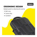 Koah Pro - Funda de almacenamiento de memoria resistente para hasta 3 tarjetas XQD/CFExpress y 6 tarjetas SD