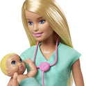 Muñeca Barbie Careers Pediatra 2 Bebés rubia