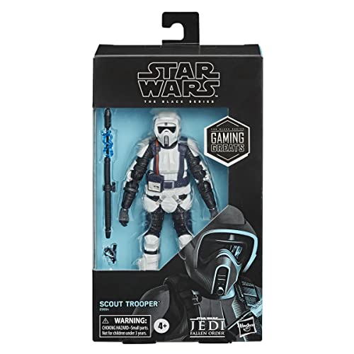 Hasbro - Figurine Star Wars Jedi Fallen Order - Scout Trooper Black Series Gaming Greats 15cm - 5010993750191