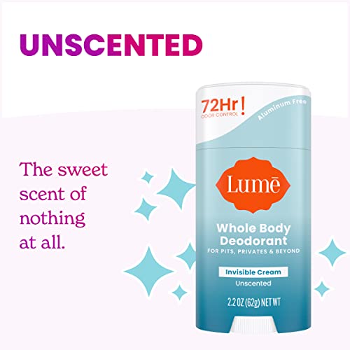 Natural Deodorant - Underarms and Private Parts - Aluminium-Free, Baking Soda-Free, Hypoallergenic, and Safe For Sensitive Skin - 70ml Stick (Unscented)