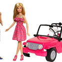 Barbie Vehículo Auto de Playa