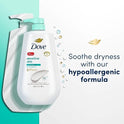 Dove Purely Pampering Body Wash, Shea Butter 22 Ounce, 4 Count