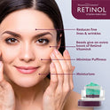 Retinol Vitamin A Eye Gel – Anti-Wrinkle Treatment Minimizes Signs of Aging, Puffiness & Dark Circles Around Eyes – Extra Boost of Retinol From Micro-Beads Restores Tone & Elasticity to Eye Area
