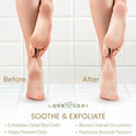 LOVE, LORI Foot Scrubber for Use in Shower