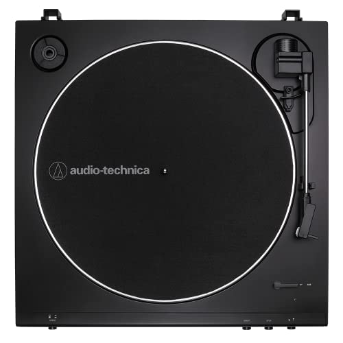 Audio-Technica AT-LP60X-BK - Tocadiscos estéreo Totalmente automáticos