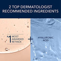 RoC Retinol Correxion Anti-Aging Crème for 24-Hour Deep Hydration, Advanced Anti-Wrinkle Moisturizer Made with Retinol & Hyaluronic Acid 1.7 oz