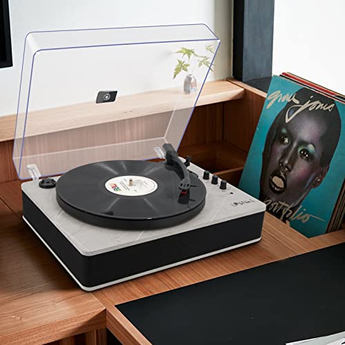 LP&No.1 Tocadiscos Bluetooth Tocadiscos con Altavoces Integrado