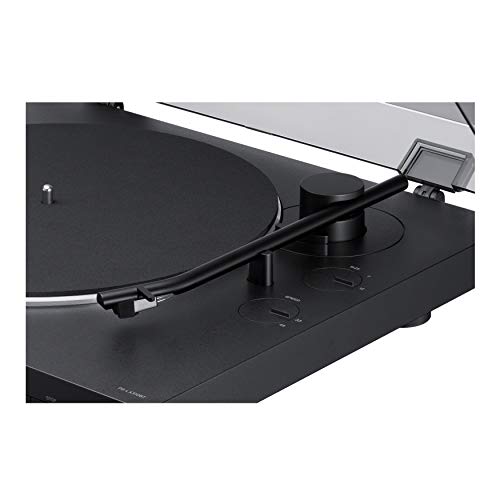 Sony PS-LX310BT Tocadiscos de transmisión por Correa: Reproductor de Discos de Vinilo inalámbrico Totalmente automático con Bluetooth y Salida USB