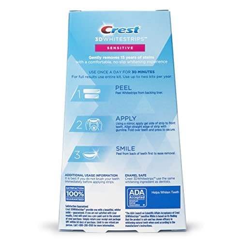 Crest 3D White Gentle Routine Dental Whitening Kit with 14 Treatments