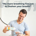 Oxyfresh Fresh Breath enjuague bucal de menta limón – galardonado con el envase bucal recomendado por el dentista, sin alcohol, sin flúor, con aloe y aceites esenciales naturales.