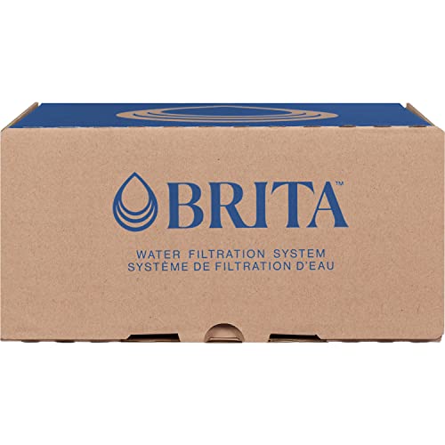 Brita - Jarra de filtro de agua para llave y agua potable con 1 filtro estándar, dura 2 meses, capacidad de 6 tazas, sin BPA, turquesa