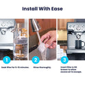 Breville BWF100 - Filtros de agua (6 unidades)