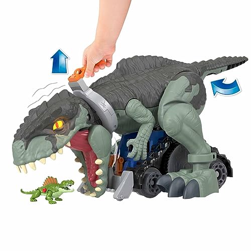 IMAGINEXT, Jurassic World, Juguete de Dinosaurio, Mega Rugido Salvaje, Juguete para Niños, 3 Años en Adelante