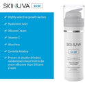 Skinuva - Crema para cicatrices de última generación, crema avanzada para eliminar cicatrices formulada con factores de crecimiento. (50,27 ml)