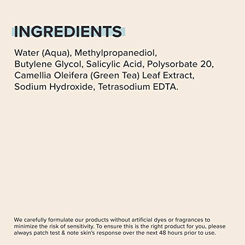 Paula's Choice Skin Perfecting - Líquido salicílico exfoliante 2% BHA, exfoliante facial para puntos negros, poros grandes, arrugas y líneas finas