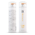 GK HAIR Global Keratin Balancing Shampoo (33.8 Fl Oz/1000ml) For Oily & Color Treated Hair Deep Cleansing, Restores pH Levels Ideal for Over-Processed and Environmentally Stressed Hair