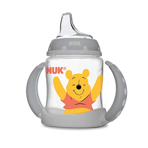 NUK Disney Winnie the Pooh 5 Ounces Learner Cup Silicone Spout, 6+ Months