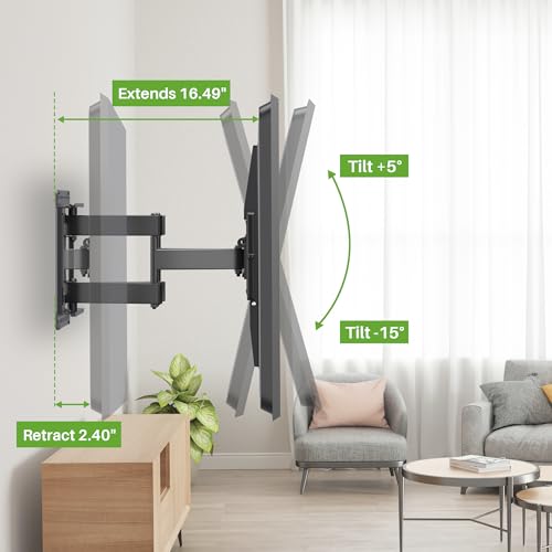 USX MOUNT Soporte de pared para TV movimiento completo