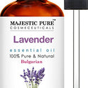 Majestic Pure Bulgarian Lavender Essential Oil, 100% Pure and Natural with Therapeutic Grade, Premium Quality Bulgarian Lavender Oil, 1 fl. oz.