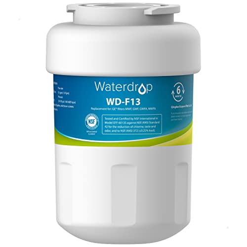 Filtro de agua para refrigerador Waterdrop Plus MWF de repuesto para GE® MWF