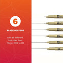 Sakura Pigma Micron Ink Pen Set