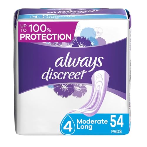 Always Discreet Moderate Long Incontinence Pads