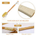 Dry Brushing Body Brush, Dry Brush Natural Bristle Removable Long Handle Antiskid Rope Dry Brush Skin Remove Dead Skin And Toxins, Cellulite Treatment