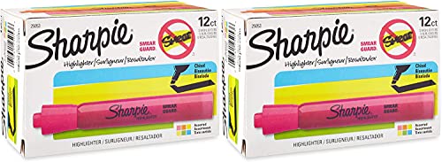 Sharpie Resaltadores estilo tanque, punta de cincel