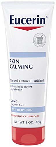 Eucerin Body Creme, Calming, 8 oz