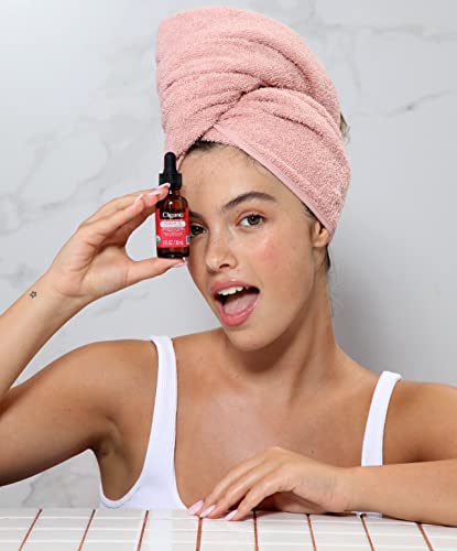 USDA Organic Rosehip Oil for Face, 100% Pure | Natural Cold Pressed Unrefined Hexane-Free | Carrier Seed Oil for Skin, Hair & Nails | Certified Organic, 1oz | Cliganic 90 Days Warranty