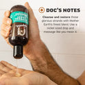 Dr. Squatch Shampoo + Conditioner Set - Eliminate Flakes, Dandruff, Dry Scalp, & Prevent Hair Loss - All Natural Formula for Men - Organic Tea Tree Oil & Peppermint - Manly Scents (8 + 12 oz)
