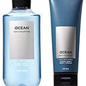 Bath and Body Works Men's Collection Ultra Shea Body Cream & 2 in 1 Hair and Body Wash OCEAN.