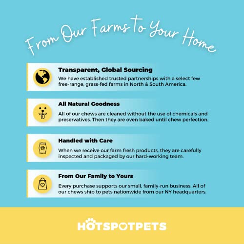 Hotspot Pets - Tiras de tráquea para perros de 15,24 cm (15,24 cm)
