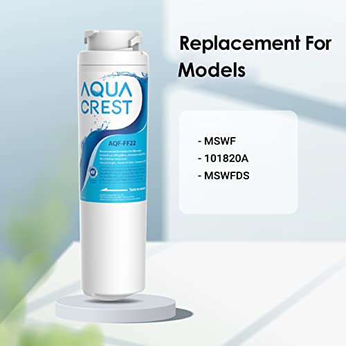 aquacrest GE MSWF Filtro de agua para nevera (Sustitución