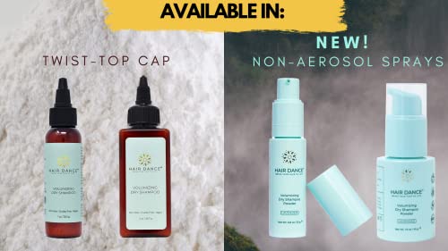 Dry Shampoo Powder Natural & Organic, Adds Instant Volume. The product weight 28 gr - 1oz. New Product by Hair Dance by Hair Dance