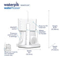 Waterpik - Hilo de agua para dientes, eléctrico portátil para viajes y hogar, Nano Plus, WP-320