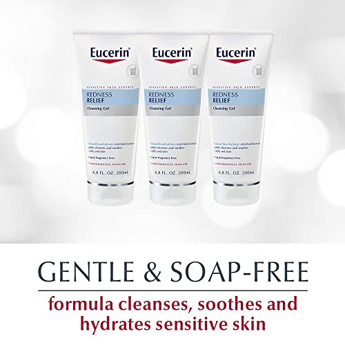 Eucerin Sensitive Skin Redness Relief Soothing Cleanser 6.8 Ounce by Eucerin