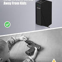 HOLEWOR - Pistola biométrica segura para pistolas, pistola, segura para pistola con huella digital, 3 maneras de acceso rápido, seguro para mesita de noche, computadora, vehículo