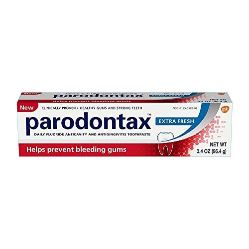 Parodontax Pasta dental extra fresca para hemorragias de gomas, 3.4 oz (Paquete de 3)