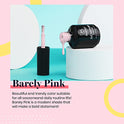 Beetles Gel Polish, 15ml Barely Pink Color Gel Polish Soak Off LED Nail Lamp Gel Polish Nail Art DIY Home Manicure Salon Gel 0.5OZ
