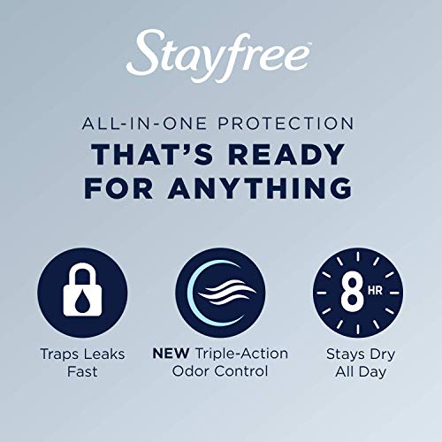Stayfree Stayfree Ultra Thin Pads for Women, Overnight