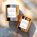 Benevolence LA - Velas aromáticas de Soja, Velas de aromaterapia, Velas relajantes de Vidrio de Oro Rosa, Velas aromáticas perfectas para decoración del hogar y Alivio del estrés, Velas no tóxicas