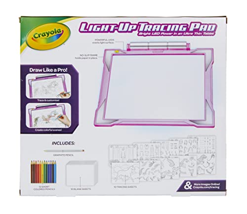 Crayola Light Up Tracing Pad Rosa