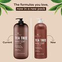 Botanic Hearth Tea Tree Liquid Hand Soap - Sulfate Free Formula - Multi Purpose Hand Wash with Aloe Vera and Therapeutic Grade Tea Tree Oil, - Pump Dispenser - 16 fl oz