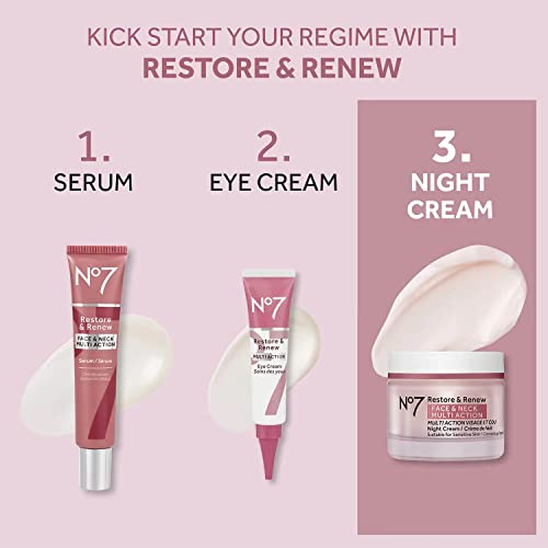 No7 Restore & Renew Night Cream 50 ml by No7