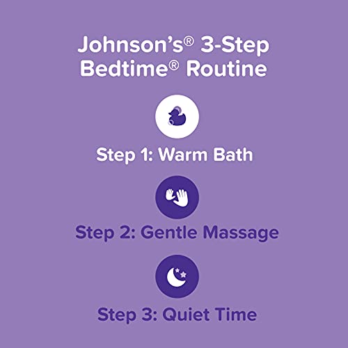 Johnson's Hipo alergénico Bedtime Baby Bubble Bath Wash with NaturalCalm Aromas