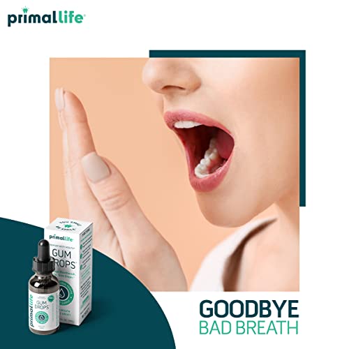 Natural Gum Serum, Organic Breath Freshener, Natural Mouthwash, Dirty Mouth Boost Gum Serum 0.5 Ounces - Made in the USA - Safe, Effective and All Natural
